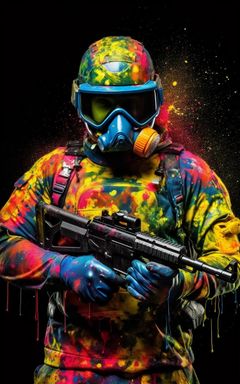 Artistic Paintball Battle cover