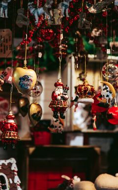 Explore a Christmas market cover