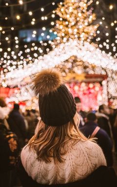 Explore a Christmas market cover